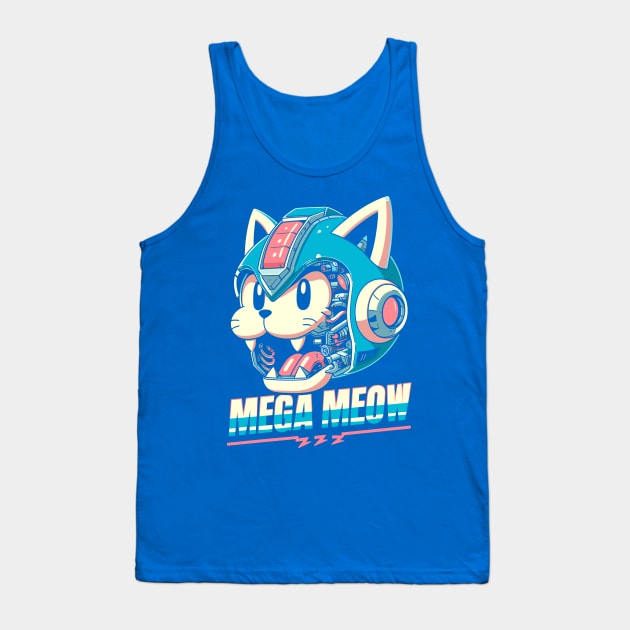 Mega Meow Tank Top by Lima's